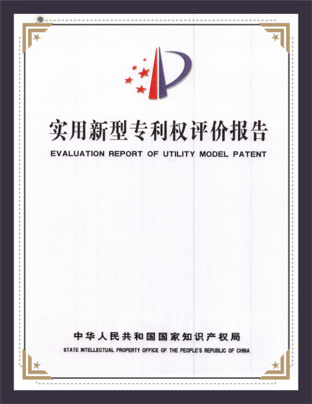 实用新型专利权评价报告
